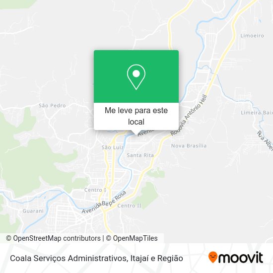 Coala Serviços Administrativos mapa