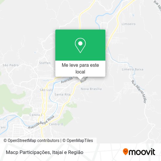 Macp Participações mapa