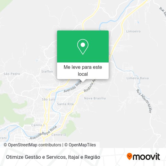 Otimize Gestão e Servicos mapa
