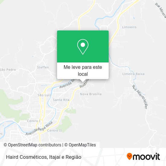 Haird Cosméticos mapa