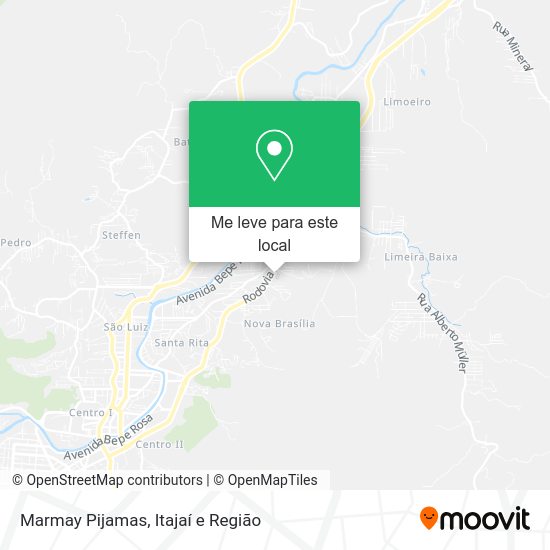 Marmay Pijamas mapa