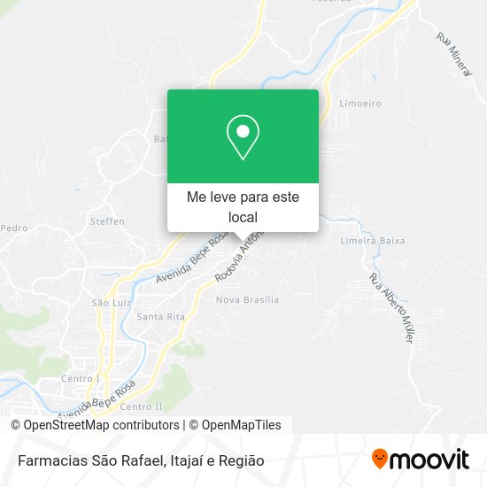 Farmacias São Rafael mapa