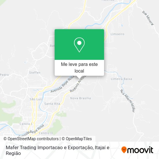 Mafer Trading Importacao e Exportação mapa