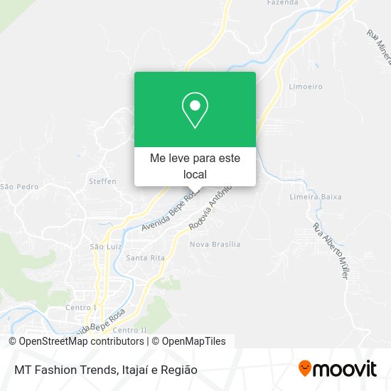 MT Fashion Trends mapa