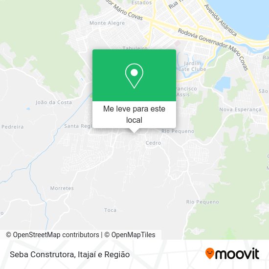 Seba Construtora mapa
