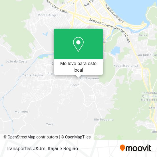 Transportes J&Jm mapa