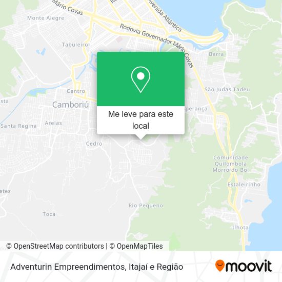 Adventurin Empreendimentos mapa