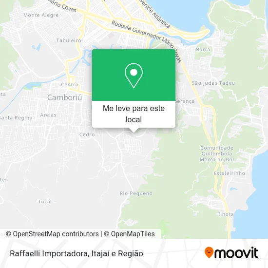 Raffaelli Importadora mapa