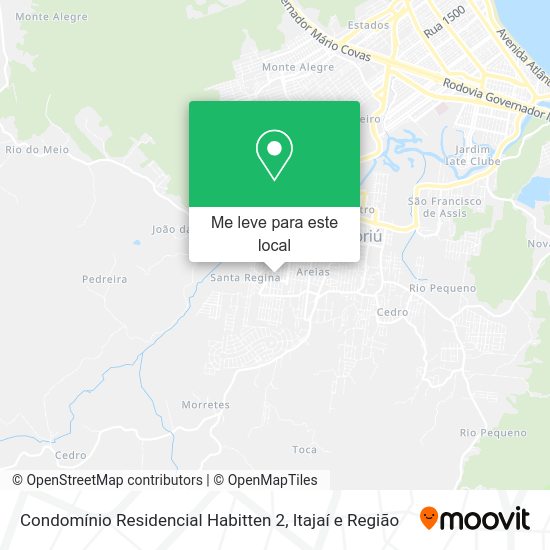 Condomínio Residencial Habitten 2 mapa