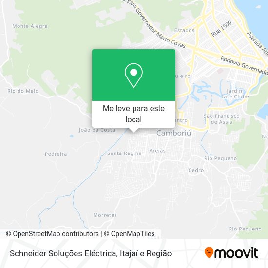 Schneider Soluções Eléctrica mapa