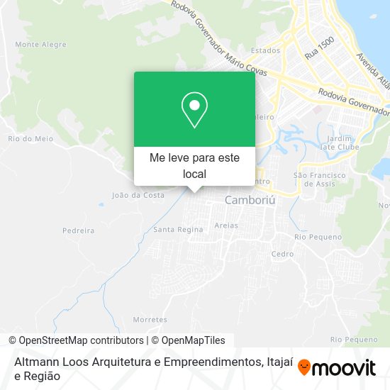 Altmann Loos Arquitetura e Empreendimentos mapa