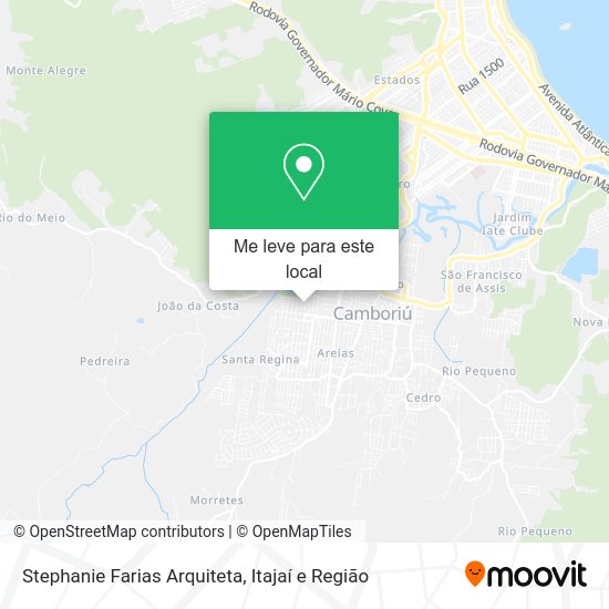 Stephanie Farias Arquiteta mapa