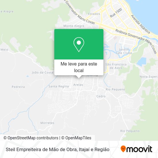 Steil Empreiteira de Mão de Obra mapa