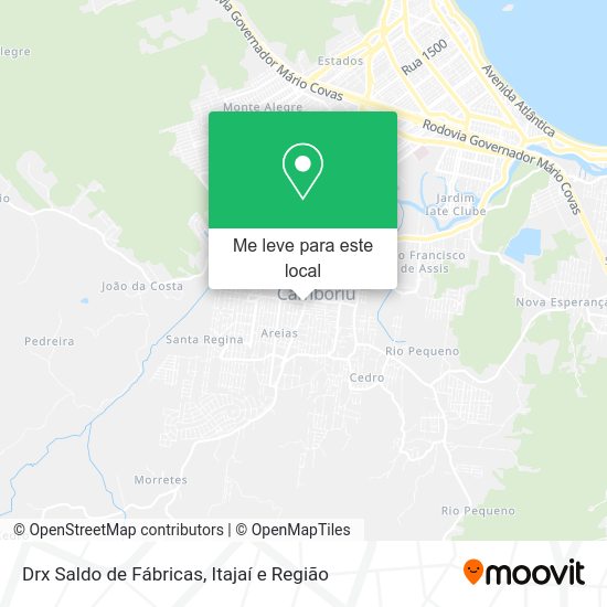 Drx Saldo de Fábricas mapa