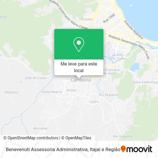 Benevenuti Assessoria Administrativa mapa