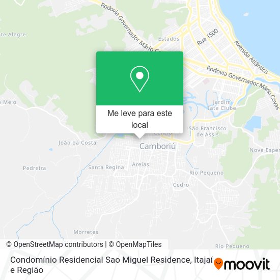 Condomínio Residencial Sao Miguel Residence mapa