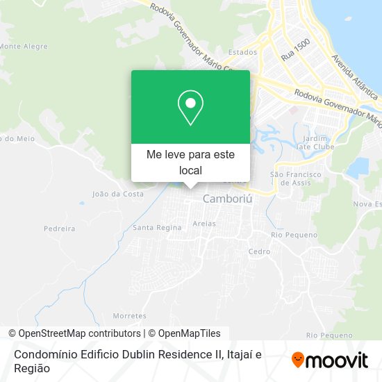Condomínio Edificio Dublin Residence II mapa