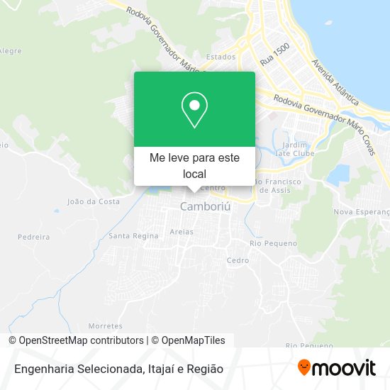 Engenharia Selecionada mapa
