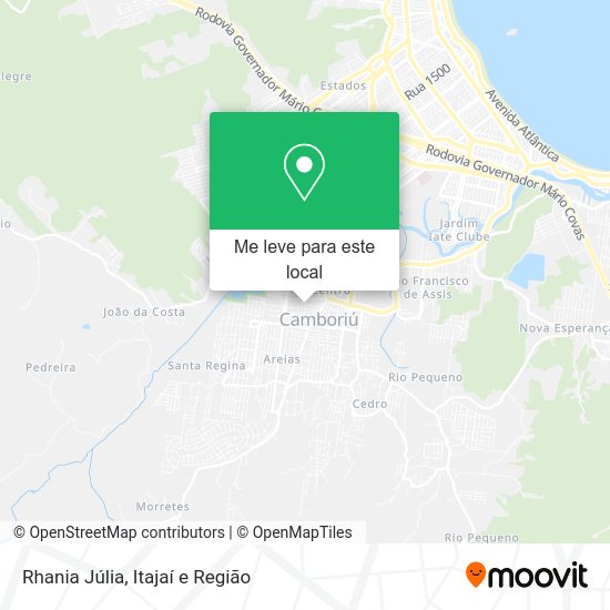 Rhania Júlia mapa