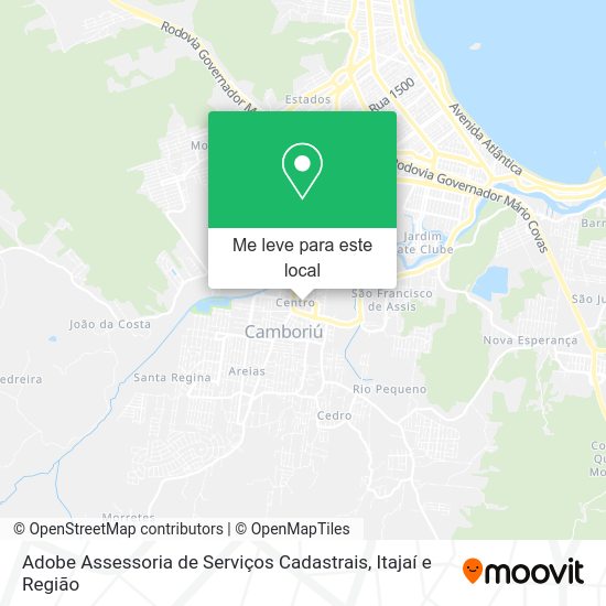 Adobe Assessoria de Serviços Cadastrais mapa
