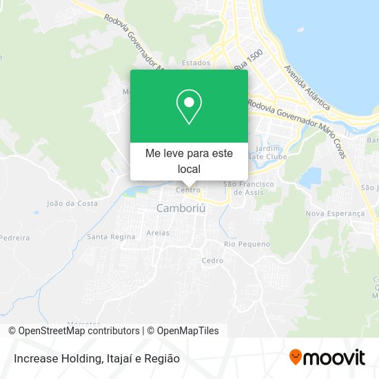 Increase Holding mapa
