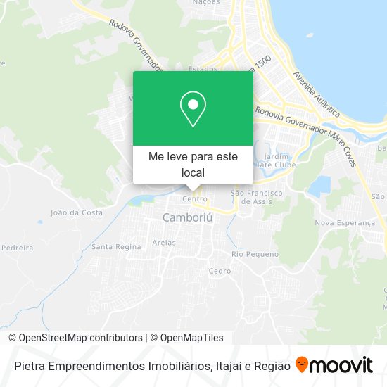 Pietra Empreendimentos Imobiliários mapa
