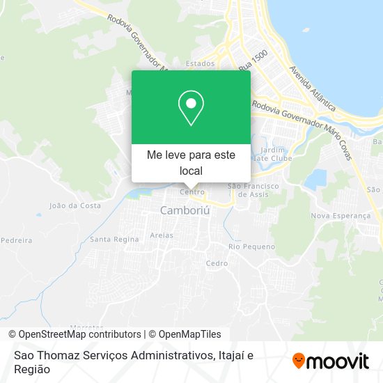Sao Thomaz Serviços Administrativos mapa