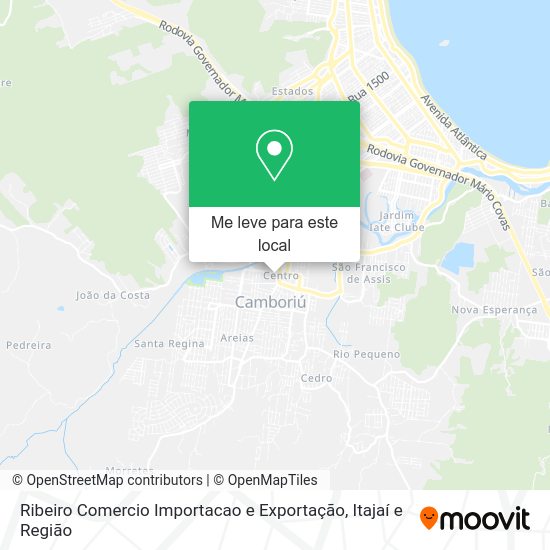 Ribeiro Comercio Importacao e Exportação mapa