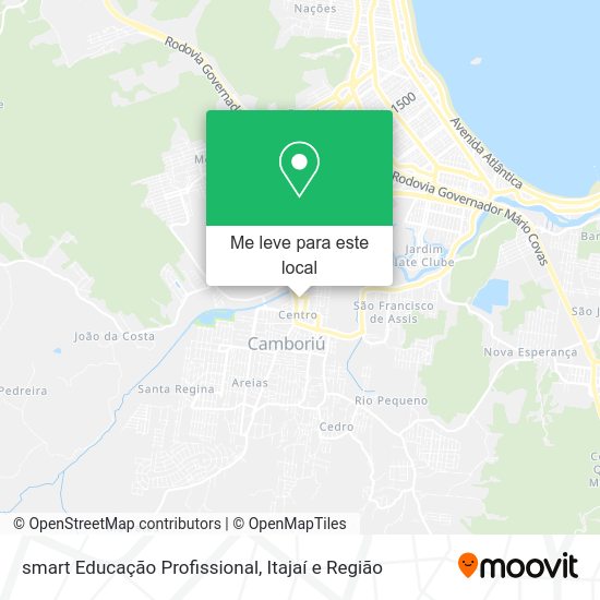 smart Educação Profissional mapa