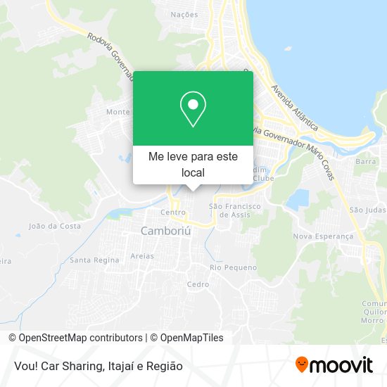 Vou! Car Sharing mapa
