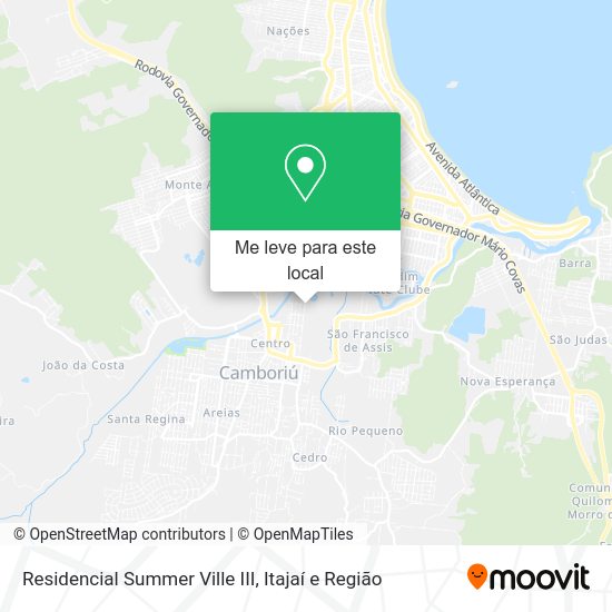Residencial Summer Ville III mapa