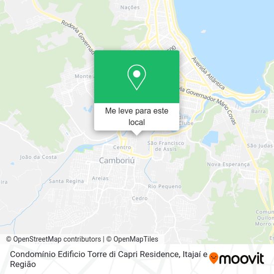Condomínio Edificio Torre di Capri Residence mapa