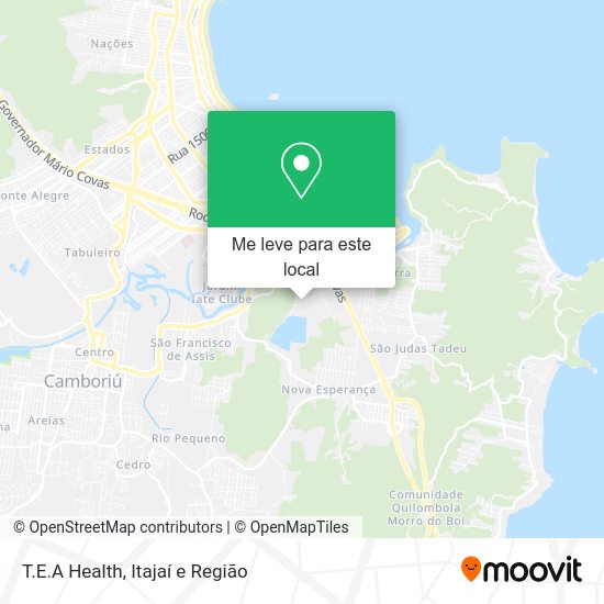 T.E.A Health mapa