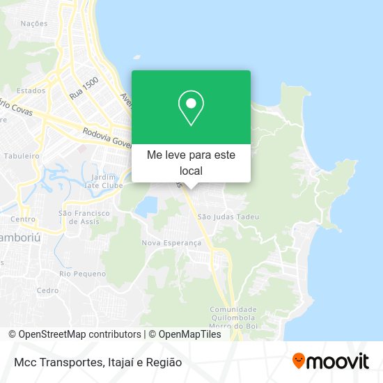 Mcc Transportes mapa