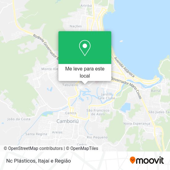 Nc Plásticos mapa