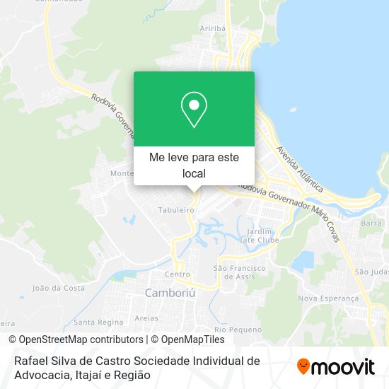 Rafael Silva de Castro Sociedade Individual de Advocacia mapa