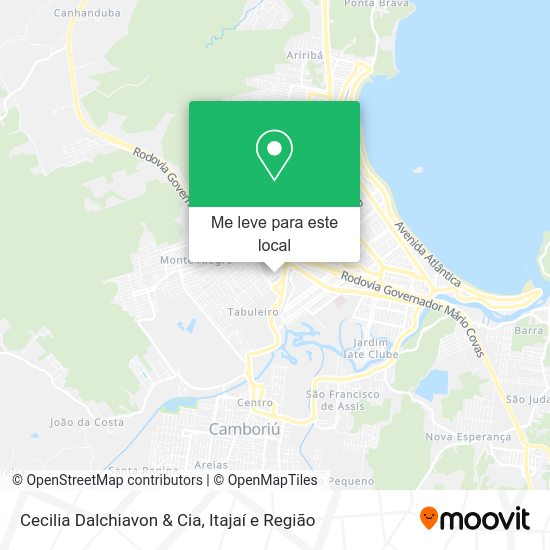 Cecilia Dalchiavon & Cia mapa
