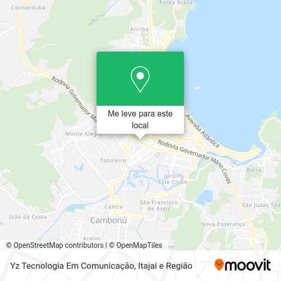 Yz Tecnologia Em Comunicação mapa