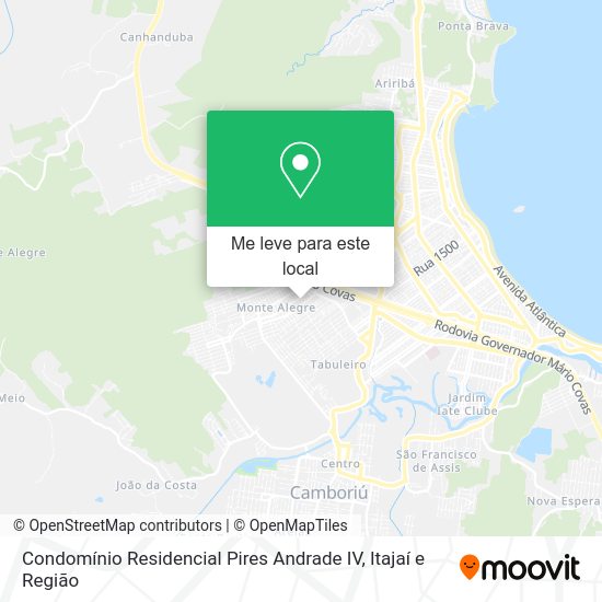 Condomínio Residencial Pires Andrade IV mapa