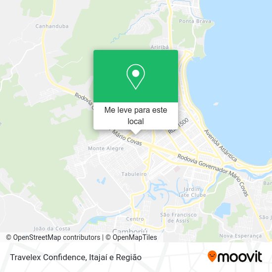 Travelex Confidence mapa