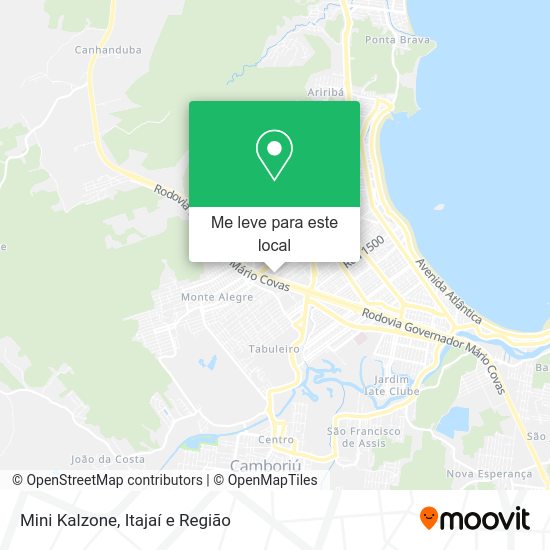 Mini Kalzone mapa