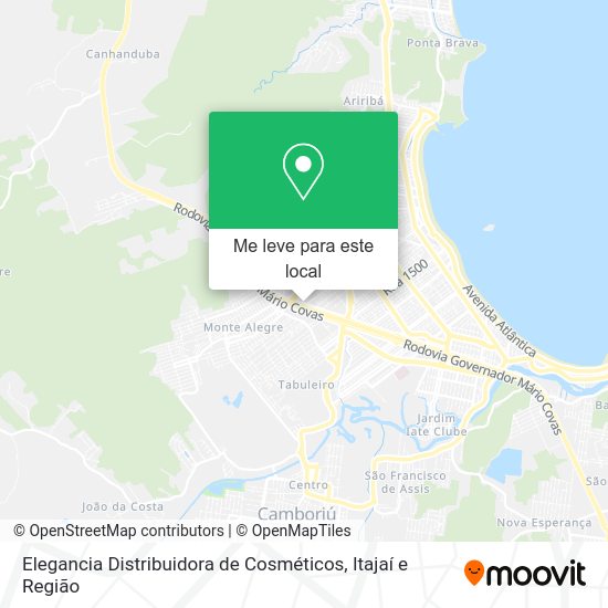 Elegancia Distribuidora de Cosméticos mapa
