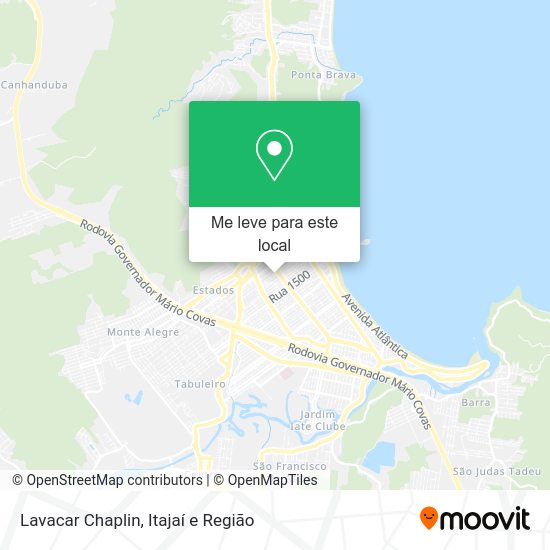Lavacar Chaplin mapa