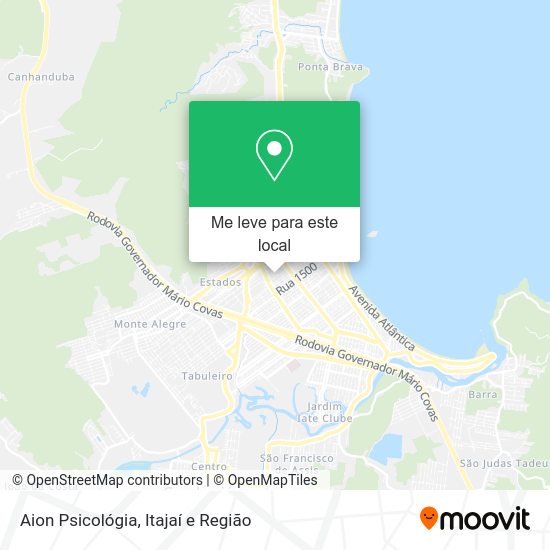 Aion Psicológia mapa