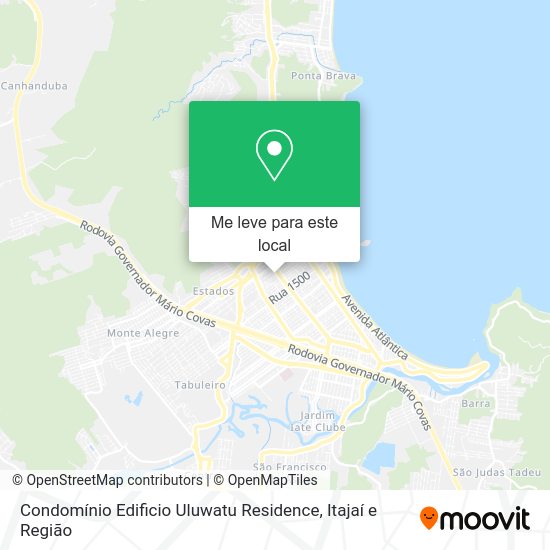 Condomínio Edificio Uluwatu Residence mapa