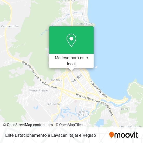 Elite Estacionamento e Lavacar mapa