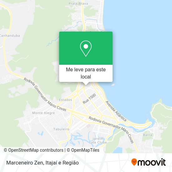 Marceneiro Zen mapa