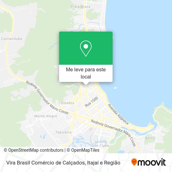 Vira Brasil Comércio de Calçados mapa
