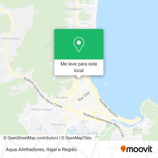 Aqua Alinhadores mapa
