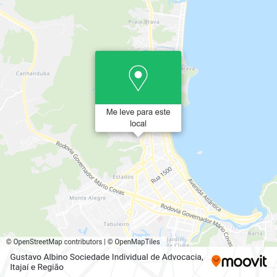 Gustavo Albino Sociedade Individual de Advocacia mapa
